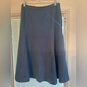 Vintage Blue A-Line Skirt